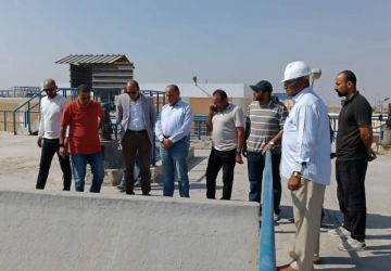 رئيس جهاز مدينة العبور يتابع أعمال رفع الكفاءة بمحطة المياه الرئيسية رئيس جهاز مدينة العبور يتابع أعمال رفع الكفاءة بمحطة المياه الرئيسية