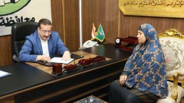 محافظ المنوفية يقرر صرف مساعدات مالية عاجلة ومواد غذائية لعدد من المواطنين