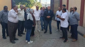 نائب محافظ الحيزة يوجه بسرعة توفير الكهرباء لمحطة الصرف الصحي بـ منيل شيحة نائب محافظ الحيزة يوجه بسرعة توفير الكهرباء لمحطة الصرف الصحي بـ منيل شيحة