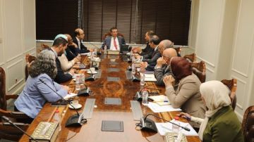 وزير الزراعة يبحث مع إيفاد نتائج البعثات الإشرافية ويؤكد دعم صغار المزارعين وزير الزراعة يبحث مع إيفاد نتائج البعثات الإشرافية ويؤكد دعم صغار المزارعين