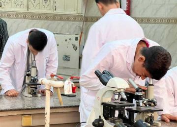 تدريب طلاب علوم وعلاج طبيعي جامعة القاهرة الأهلية بمعامل قصر العيني تدريب طلاب علوم وعلاج طبيعي جامعة القاهرة الأهلية بمعامل قصر العيني