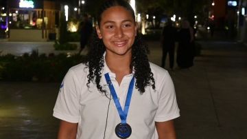 رقية عصام: إقامة بطولة العالم لسباحة الزعانف في مصر كان الحافز الأكبر لنا لتصدر المنافسات