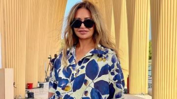 ليلي علوي تبهر متابعيها بـ الأزرق المشجر عبر إنستجرام ليلي علوي تبهر متابعيها بـ الأزرق المشجر عبر إنستجرام