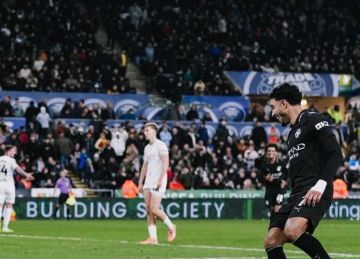 تصويبة فرعونية .. ماذا قالت جماهير مانشستر سيتي على هدف مرموش أمام سوانزي؟  تصويبة فرعونية .. ماذا قالت جماهير مانشستر سيتي على هدف مرموش أمام سوانزي؟