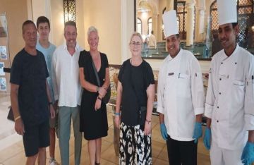 فنادق الغردقة تحتفل باليوم العالمي للطهاة بمشاركة السائحين الأجانب