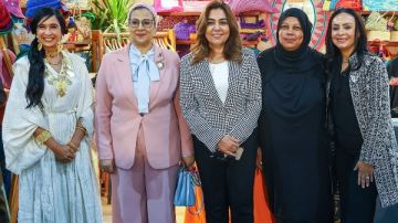 منال عوض : جناح لبرنامج التنمية المحلية بصعيد مصر في معرض تراثتا