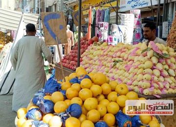 أسعار الفاكهة الصيفية بأسواق الإسكندرية اليوم الاثنين 27 أكتوبر 2025 أسعار الفاكهة الصيفية بأسواق الإسكندرية اليوم الاثنين 27 أكتوبر 2025