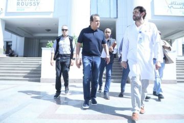 توجيهات من وزير الصحة المصري بشأن مستشفى جوستاف روسي