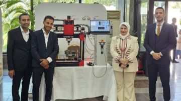 جامعة كفر الشيخ تحصد المركز الثاني وجائزة التميز في مبادرة مصر تصنع.. صور جامعة كفر الشيخ تحصد المركز الثاني وجائزة التميز في مبادرة مصر تصنع.. صور