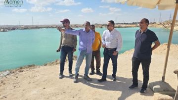 رئيس جهاز مدينة العلمين الجديدة: إنجاز 94 من البحيرات وبوغاز نيو مارينا