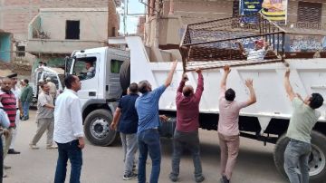 تحرير 40 محضر أشغال و149 إزالة فورية في حملة مكبرة بالمنوفية