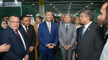 وزير التموين يفتتح النسخة الثانية من الملتقى والمعرض الدولي للتمور