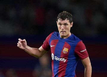 إصابة مدافع برشلونة قبل مواجهة أولمبياكوس بدوري أبطال أوروبا إصابة مدافع برشلونة قبل مواجهة أولمبياكوس بدوري أبطال أوروبا