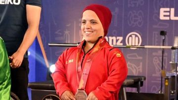 إيناس الجبالي تزين قائمة منافسات اليوم ببطولة العالم لرفع الأثقال البارالمبي