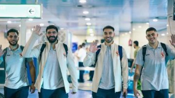 بعثة رجال يد الأهلي تغادر إلى المغرب للمشاركة ببطولة إفريقيا