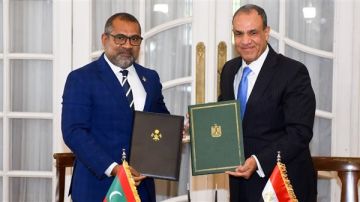 مشاورات سياسية بين وزيرى خارجية مصر والمالديف مشاورات سياسية بين وزيرى خارجية مصر والمالديف