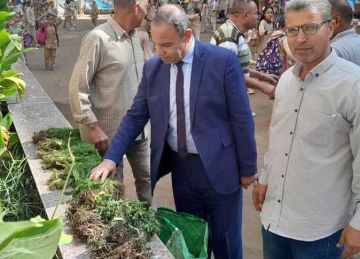 انطلاق مبادرة ازرع شتلتك على هامش مهرجان النباتات الطبية والعطرية في بني سويف