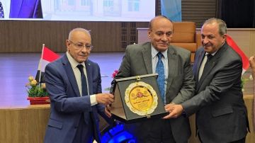 حبشي يشهد فعاليات الندوة التثقيفية للواء الدكتور سمير فرج في جامعة شرق بورسعيد