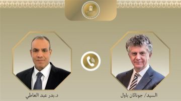 وزير الخارجية ومستشار الأمن البريطاني يؤكدان ضرورة تنفيذ اتفاق إنهاء الحرب في غزة