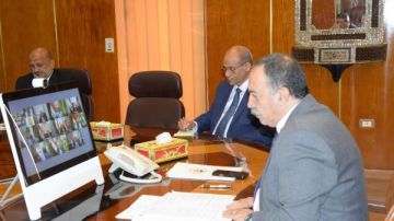 محافظ أسيوط يشارك في اجتماع رئيس الوزراء لمتابعة جهود تعظيم الاستفادة من مسار العائلة المقدسة محافظ أسيوط يشارك في اجتماع رئيس الوزراء لمتابعة جهود تعظيم الاستفادة من مسار العائلة المقدسة
