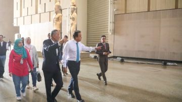 الصحة تعلن خطة طبية شاملة لضمان سلامة الزوار خلال افتتاح المتحف المصري الكبير الصحة تعلن خطة طبية شاملة لضمان سلامة الزوار خلال افتتاح المتحف المصري الكبير