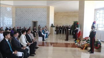 القوات المسلحة تشارك عدد من دول الكومنولث الاحتفال السنوى لإحياء الذكرى (83) لضحايا معركة العلمين القوات المسلحة تشارك عدد من دول الكومنولث الاحتفال السنوى لإحياء الذكرى (83) لضحايا معركة العلمين
