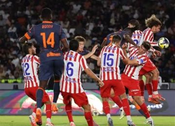 بركلات الترجيح.. أتلتيكو مدريد يفوز على إنتر ميلان ويتوج بـ كأس الإعمار (فيديو) بركلات الترجيح.. أتلتيكو مدريد يفوز على إنتر ميلان ويتوج بـ كأس الإعمار (فيديو)