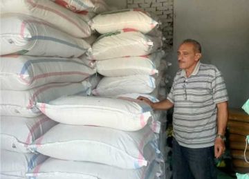 ضبط طن أرز كامولينو و4 كراتين منتجات ألبان بدون فواتير في حملة على أسواق العاشر ضبط طن أرز كامولينو و4 كراتين منتجات ألبان بدون فواتير في حملة على أسواق العاشر