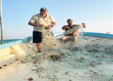  محميات البحر الأحمر تطلق حملات لمطاردة شباك الموت 