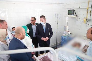 نائب وزير الصحة يتفقد يوجه بتطوير مستشفى الحميات والماتيرنيتيه وتشغيل مجمع رعايات جديد بالإسكندرية نائب وزير الصحة يتفقد يوجه بتطوير مستشفى الحميات والماتيرنيتيه وتشغيل مجمع رعايات جديد بالإسكندرية