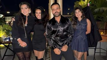 أبرزهم آيتن عامر وريهام حجاج.. نجوم الفن في حفل ميلاد نجلاء بدر