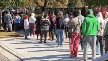 أزمة جوع في أمريكا.. طوابير للموظفين أمام بنك الطعام بعد فقدان أول راتب بسبب الإغلاق الحكومي