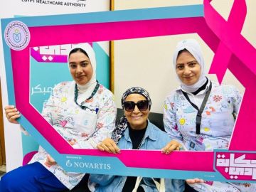 الرعاية الصحية تطلق حملة حكاية وردي للتوعية بسرطان الثدي بمحافظات التأمين الصحي الشامل الرعاية الصحية تطلق حملة حكاية وردي للتوعية بسرطان الثدي بمحافظات التأمين الصحي الشامل