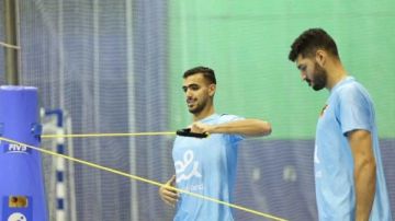 معسكر مغلق لـ رجال طائرة الأهلي بالإسكندرية