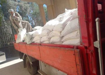 إحباط محاولة تهريب 6 أطنان دقيق بلدي قبل بيعها في السوق السوداء بـ محافظة قنا