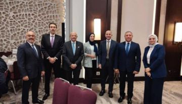 بنك التنمية الصناعية يشارك في جلسة نقاشية لجمعية الأعمال المصرية البريطانية صور  بنك التنمية الصناعية يشارك في جلسة نقاشية لجمعية الأعمال المصرية البريطانية صور