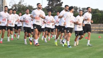 لقطات من مران منتخب مصر المشارك في كأس العرب.. صور لقطات من مران منتخب مصر المشارك في كأس العرب.. صور