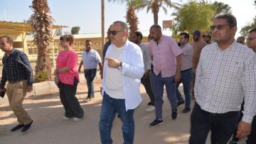 محافظ أسيوط يتابع تطوير مشروعات الإنتاج الحيواني بعرب مطير والعوامر محافظ أسيوط يتابع تطوير مشروعات الإنتاج الحيواني بعرب مطير والعوامر