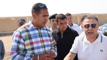 محافظ البحر الأحمر يتفقد أعمال تطوير شارع الحجاز بمدينة الغردقة