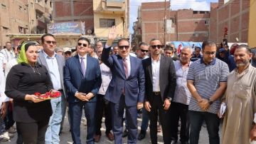 محافظ المنوفية يفتتح أعمال تطوير ورفع كفاءة نفق كوبري السمك بحي غرب شبين الكوم