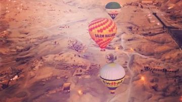 1 نوفمبر...بالونات الأقصر تزين السماء احتفالا بافتتاح المتحف المصري الكبير 1 نوفمبر...بالونات الأقصر تزين السماء احتفالا بافتتاح المتحف المصري الكبير
