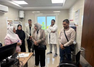 مدير التأمين الشامل بالأقصر تتفقد جودة الخدمات بمستشفى حورس ووحدات الرعاية مدير التأمين الشامل بالأقصر تتفقد جودة الخدمات بمستشفى حورس ووحدات الرعاية