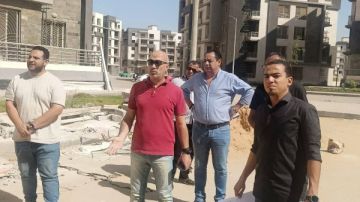 مساعد نائب رئيس هيئة المجتمعات العمرانية يتفقد مشروعات الإسكان بمدينة ٦ أكتوبر