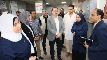 استبعاد مدير مستشفى سرس الليان لضعف الإشراف وإحالة 84 من العاملين للتحقيق استبعاد مدير مستشفى سرس الليان لضعف الإشراف وإحالة 84 من العاملين للتحقيق