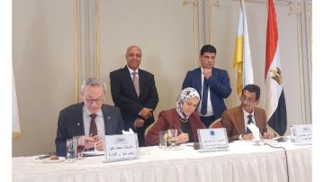 الضرائب توقع بروتوكول تعاون مع جمعية رجال أعمال إسكندرية لتعزيز التواصل والتيسيرات