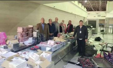 جمارك مطار أسيوط تحبط محاولة تهريب كمية من مستحضرات التجميل جمارك مطار أسيوط تحبط محاولة تهريب كمية من مستحضرات التجميل