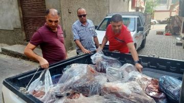 ضبط 410 كجم كبدة وسجق مجهولة المصدر وغير صالحة للاستهلاك الآدمي في دمياط ضبط 410 كجم كبدة وسجق مجهولة المصدر وغير صالحة للاستهلاك الآدمي في دمياط