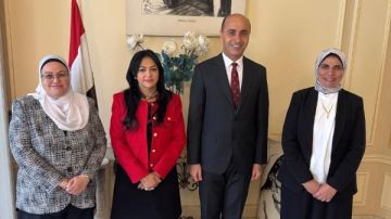 لتعزيز الشراكات التعليمية الدولية.. وفد جامعة دمنهور في زيارة رسمية للمكتب الثقافي المصري بباريس لتعزيز الشراكات التعليمية الدولية.. وفد جامعة دمنهور في زيارة رسمية للمكتب الثقافي المصري بباريس