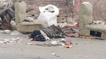 العثور علي جثة مجهولة في الطريق العام بالإسماعيلية العثور علي جثة مجهولة في الطريق العام بالإسماعيلية