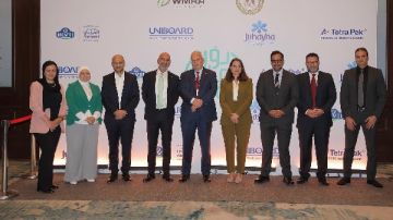 جمع 4000 طن عبوات كرتونية لإعادة تدويرها